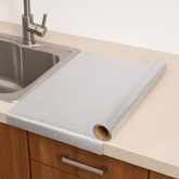 Kitchen Silver Sheet 60×2M Heat-Resistant Waterproof Foil for Counter & Shelf Protection - Habitt