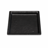 Black Square Quarter Plate – Modern Minimalist Serving Plate - Habitt