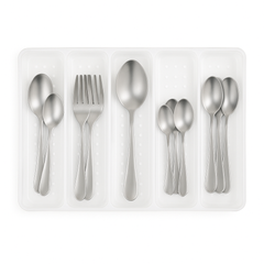 Large Plastic Multi purpose Tray – Multipurpose Drawer Organizer with 5 Compartments