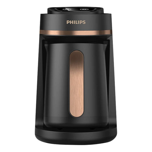 Philips 5000 Series Turkish Coffee Maker HDA150/62 – 735W Fast-Brew Machine with Boil Control Sensor & 360° Rotating Base