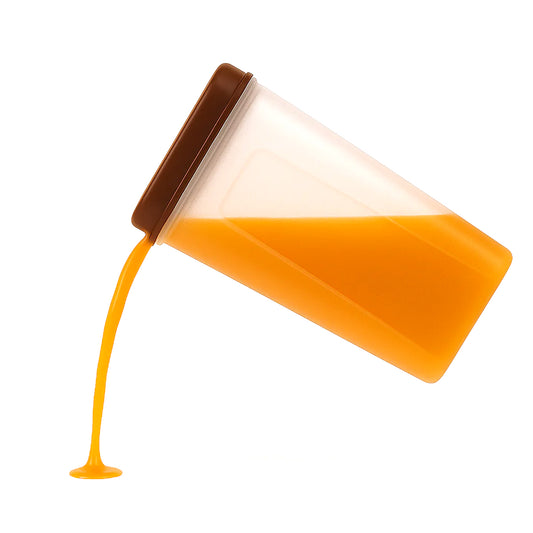 Snowy Water Bottle – 1500 ml Large Plastic Bottle with Airtight Flip Cap