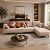 Clara L-Shaped Sofa | Modern Luxury Sectional Sofa with Chaise Lounge - Habitt