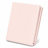 Pink linear Double Bed Sheet 96x102"