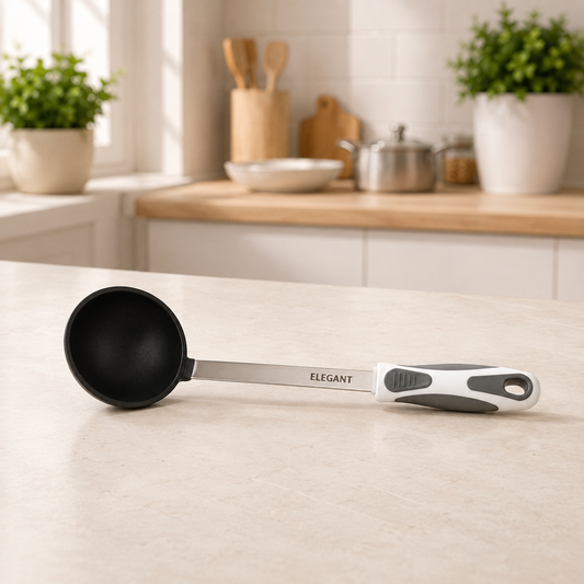 Elegant Nylon Spoon Bowl Cooking Spoon for Kitchen Use