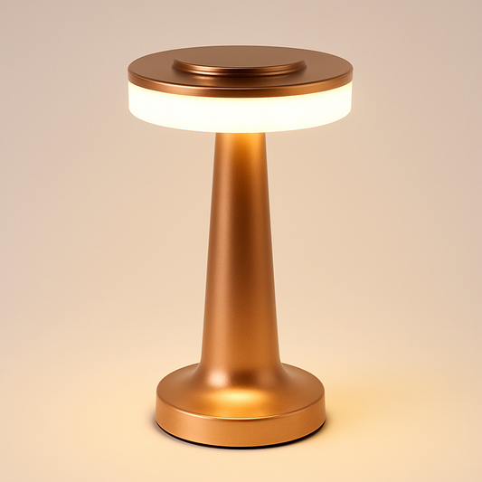 1Pc Modern LED Table Lamp – Touch Control Rechargeable Desk Light