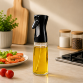 Premium Black Oil Spray Bottle – Olive Oil Mister for Kitchen Cooking - Habitt