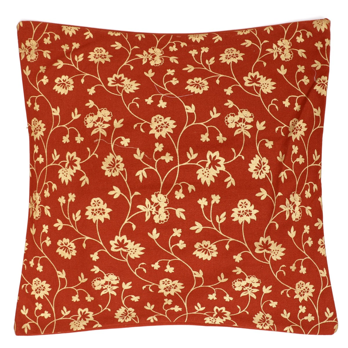 Tabacco Woven Gold Jaal Cushion Cover 18x18"