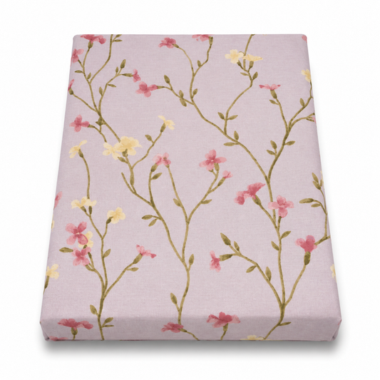 Leafy Texture Single Quilt Cover 60 x 90 Inches | Floral Printed Single Bedding