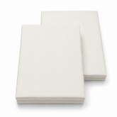 Ivory Dyed Double Bedding Satin – Elegant Solid Ivory Double Bed Bedding for Modern Bedroom Décor