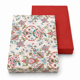 Pink Double Bedding Cotton/Percale – Multicolor Floral Printed Double Bed Bedding for Modern Bedroom Décor