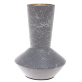 Ceramic Vase Texture Grey 7X7X9.5Inch CH-019 - Habitt