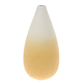 Ceramic Vase Yellow & White 13 Inch Height CH-012 - Habitt