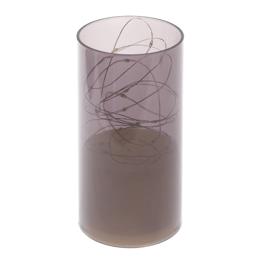 LED CANDLE L Black 6 Inch Height FY-13
