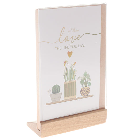 Photo Frame Natural 4 X 6 Inch FHG-31