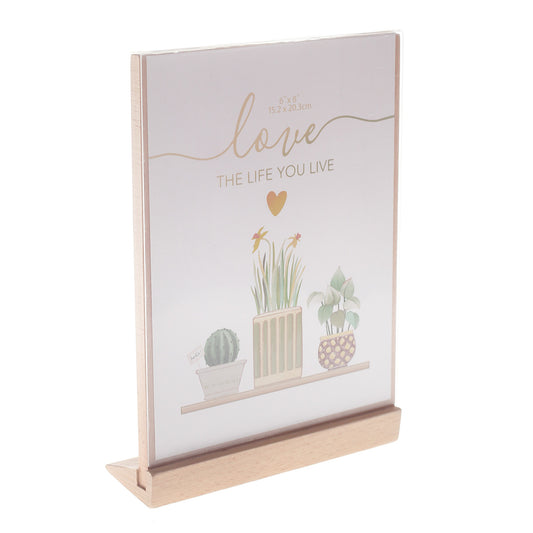 Photo Frame Natural 6 X 8 Inch FHG-33