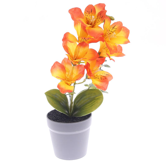 Table Plant – Tiger Lily Style – Orange – 2025366
