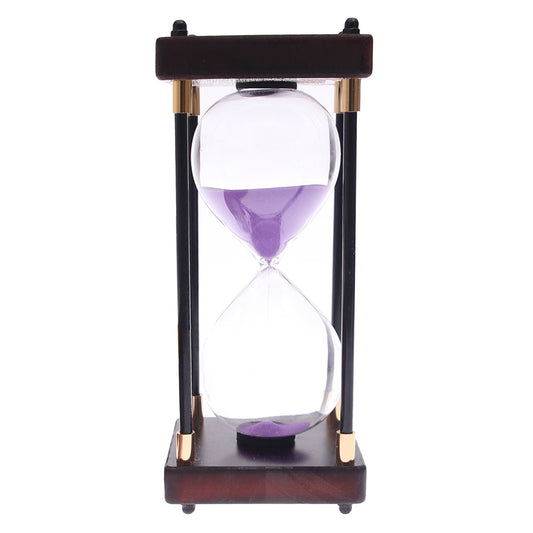 Hourglass Blue FC7045 – Classic Sand Timer with Wooden Frame & Blue Sand