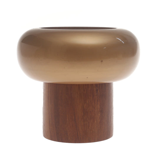 Hand-Painted Small Decorative Candle Stand (5 x 5 x 4 Inch)