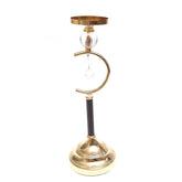 Black & Gold Pillar Candle Holder – Large - Habitt