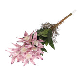 Stargazer Lily Flower Bunch Purple – Artificial Floral Bundle - Habitt