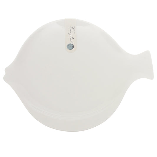 Large Wooden Leaf Dish – Decorative Serving & Accent Tray