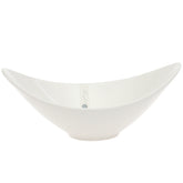 Shangri La Bowl 30 cm – Elegant White Ceramic Serving Bowl - Habitt