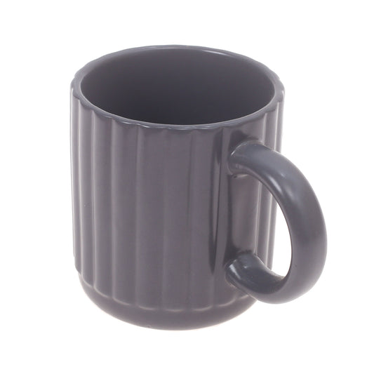Ceramic Mug Grey 4.34 X 4.34 X 3.5 Inch SD-008