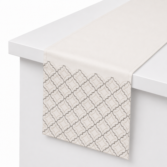 Geometric Ogee Runner 14x45"