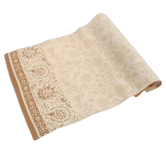 Gold Ethnic Runner 14x45" - Habitt