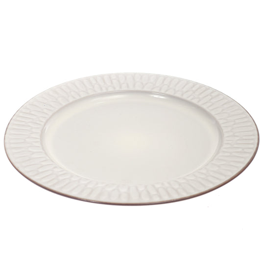 Dinner Plate White 10.5 Inch Sds-01