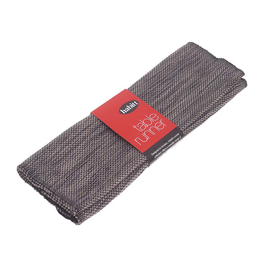 Purple Texture Woven Table Runner