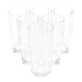 6PCS Glass Set – 328ml | Premium Octagon Cut Drinking Glasses - Habitt
