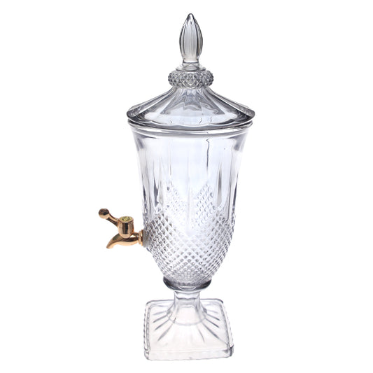 Elegant Grey Beverage Dispenser – 2L Capacity (XHG-037)