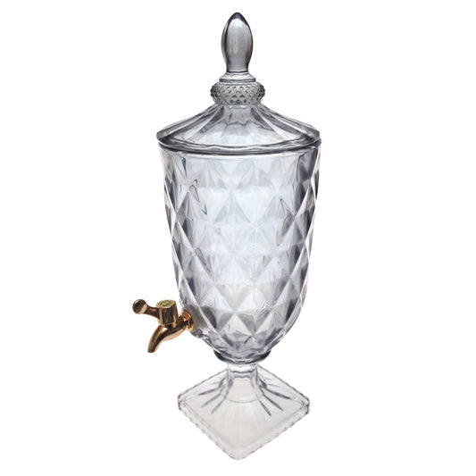 Stylish Grey Beverage Dispenser – 3L Capacity (XHG-038)