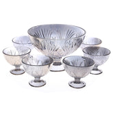 7-Piece Premium Glass Dessert Bowl Set – Elegant Design | Ideal for Ice Cream, Pudding & Sweets (75 ml) - Habitt