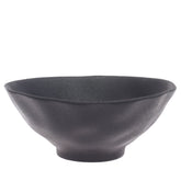 Black Bowl – Modern Minimal Tabletop Accent Bowl, 8 Inch - Habitt