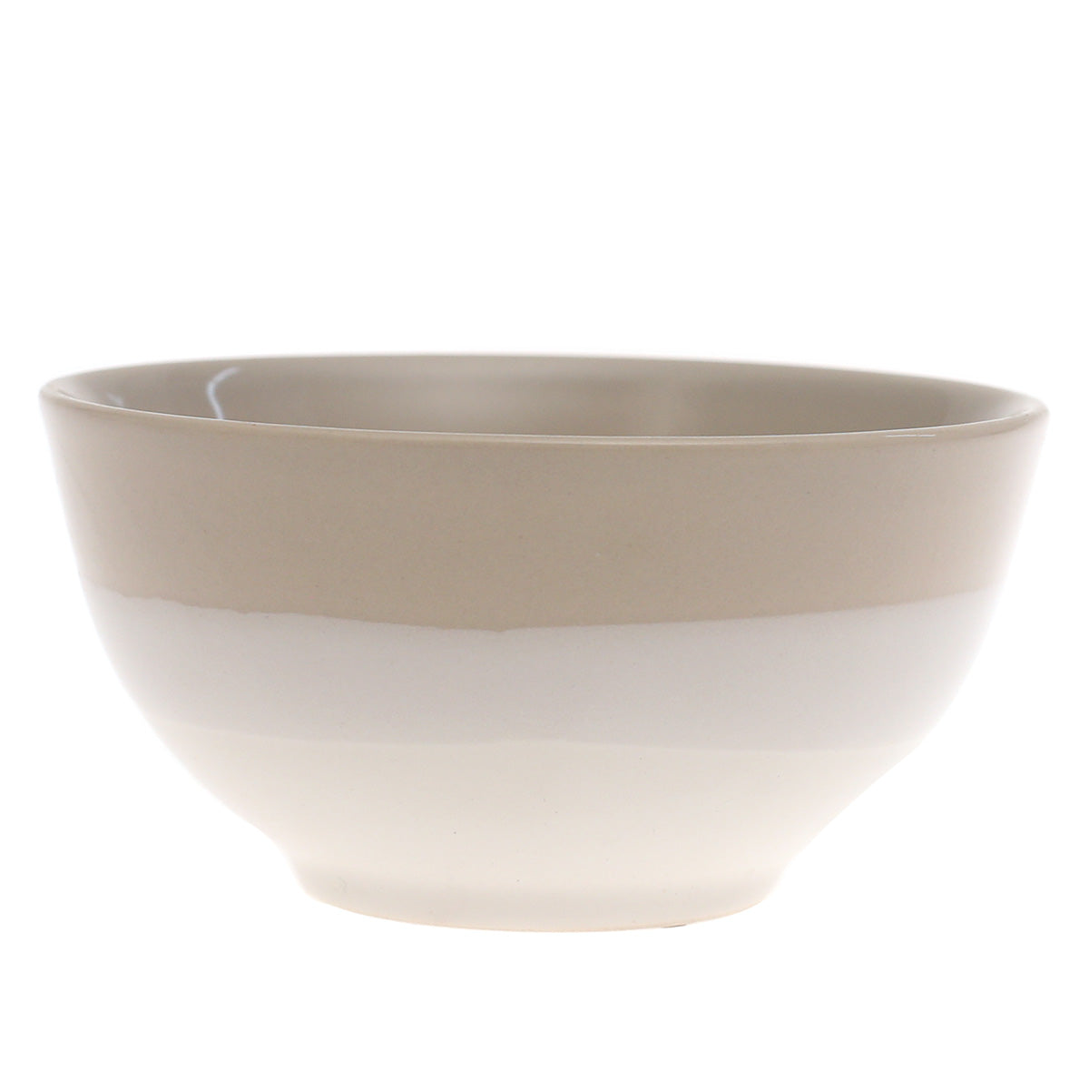 Multi-Tone Ceramic Bowl 4.5 Inch – Modern Glazed Snack & Dessert Bowl - Habitt