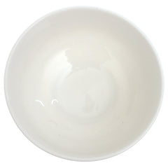White Ceramic Bowl 5.5 Inch – Classic Minimalist Everyday Serving Bowl - Habitt