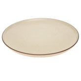 Beige Ceramic Dinner Plate 10.5 Inch – Minimalist Stoneware Tableware - Habitt