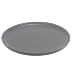 Black & Grey Dinner Plate – 10 Inch Food-Safe Plate