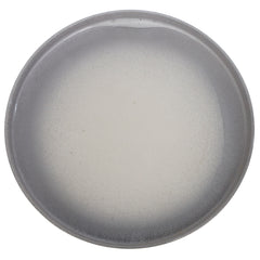 Grey & White Dinner Plate – 11 Inch Food-Safe Plate