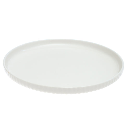 White Dinner Plate – 10.5 Inch Food-Safe Plate