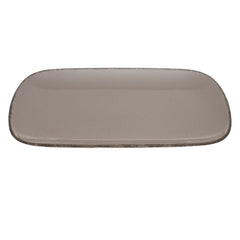 Grey Rectangular Serving Platter – 8 x 13 Inch | Rustic Glazed Tableware