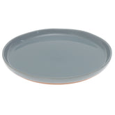 Blue Ceramic Quarter Plate 8 Inch - Habitt
