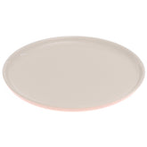 White & Pink Ceramic Quarter Plate 7.5 Inch – Soft Two-Tone Side Plate (Model 9590-92) - Habitt