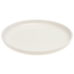 White Quarter Plate 8 Inch – Classic Ceramic Side Plate for Daily Dining