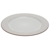 White Ceramic Quarter Plate 8 Inch - Habitt