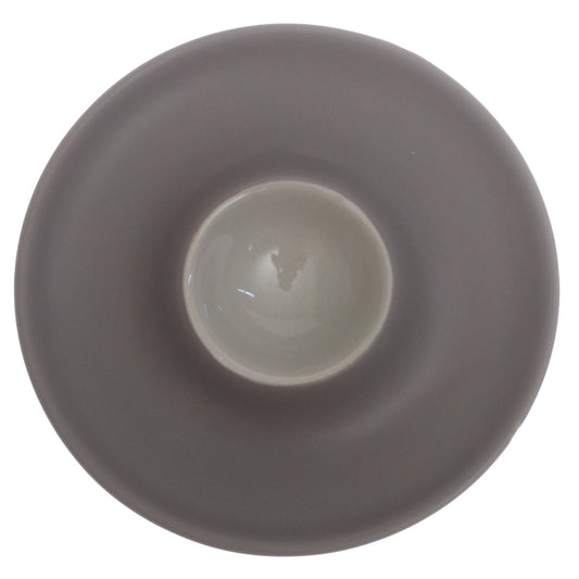 Sauce Dish Light Grey 5 Inch