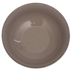 Brown Ceramic Serving Bowl 10 Inch – Rustic Glazed Large Serving Dish - Habitt