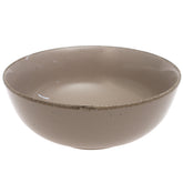 Brown Ceramic Serving Bowl 10 Inch – Rustic Glazed Large Serving Dish - Habitt